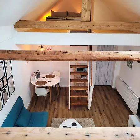 Modernes 1-Zimmer-Apartment Mit Galerie-Schlafkoje Im Skandinavischen Stil Ostenfeld  Exterior foto