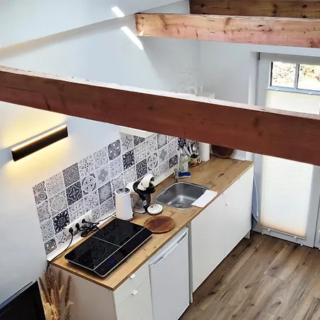 Modernes 1-Zimmer-Apartment Mit Galerie-Schlafkoje Im Skandinavischen Stil Ostenfeld  Exterior foto