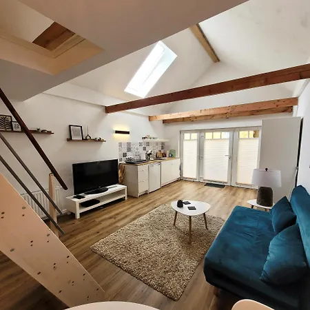 Modernes 1-Zimmer-Apartment Mit Galerie-Schlafkoje Im Skandinavischen Stil Ostenfeld  Exterior foto