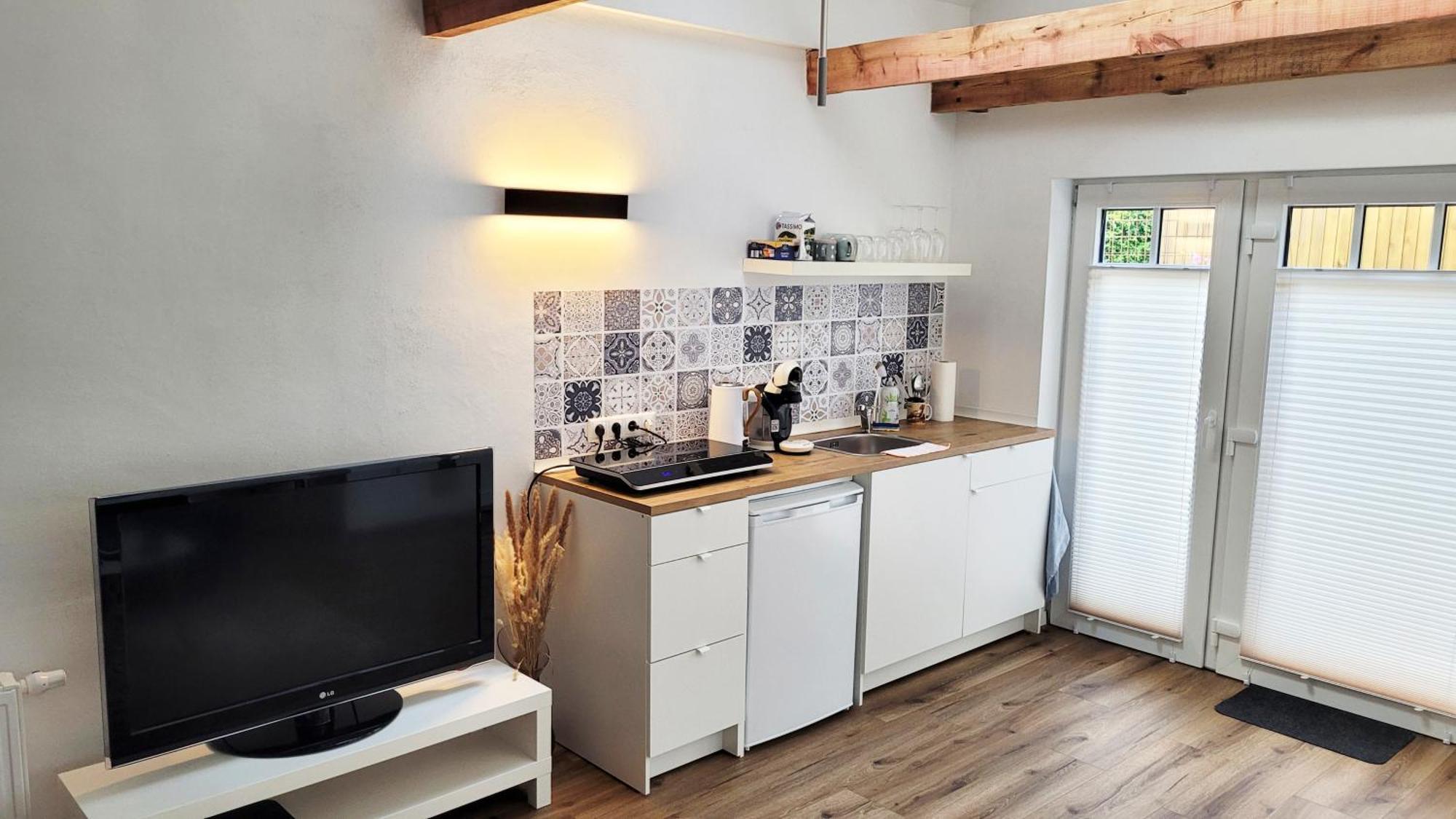 Apartment Modernes 1-zimmer-apartment Mit Galerie-schlafkoje Im Skandinavischen Stil